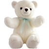 "Le Magnifique" Bear Bow, Blue And White - Plush - 1 - thumbnail