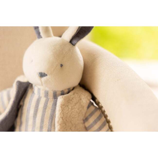 Jose The Rabbit Doll, Blue And Stripes - Dolls - 3