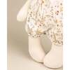 Small Josephine The Rabbit, Beige And Floral - Plush - 5