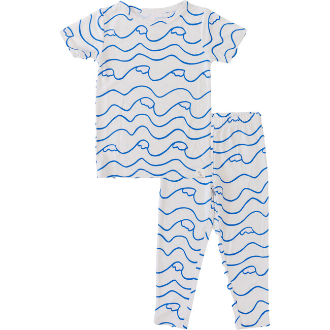 Surf Pajama Set, Blue