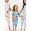 Swimming Pajama Set, White - Pajamas - 2