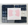 Twelve Bows Box Set, Navy and White Pairs - Bows - 1 - thumbnail