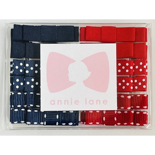 Twelve Bows Box Set, Navy and Red Pairs