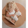 High Chair Splat Mat, Natural, Camel - Playmats - 3