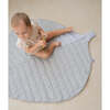 Leaf Organic Cotton Playmat,  Stone - Playmats - 5