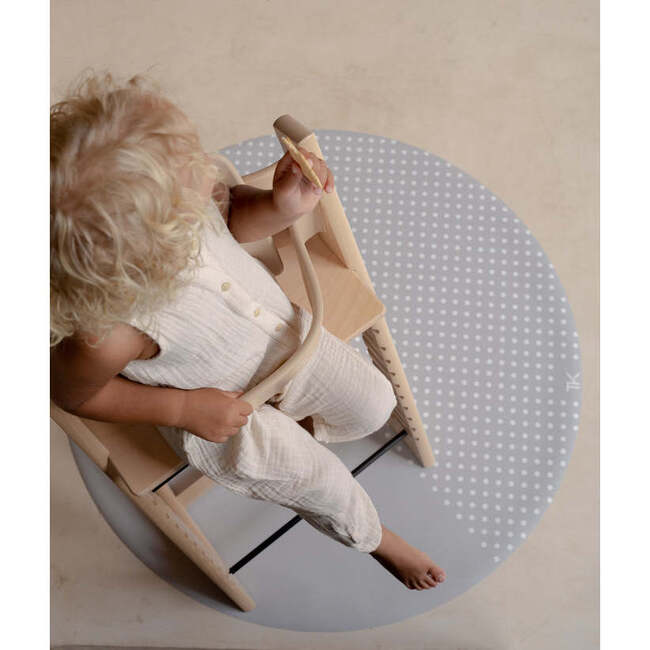 High Chair Splat Mat
Spotted Series, Dove - Playmats - 7