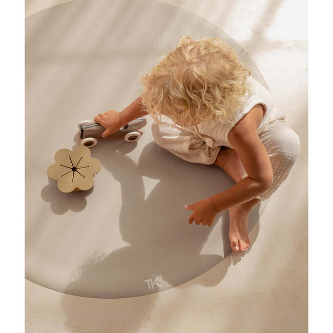 High Chair Splat Mat Natural Collection, Sandstone - Playmats - 8