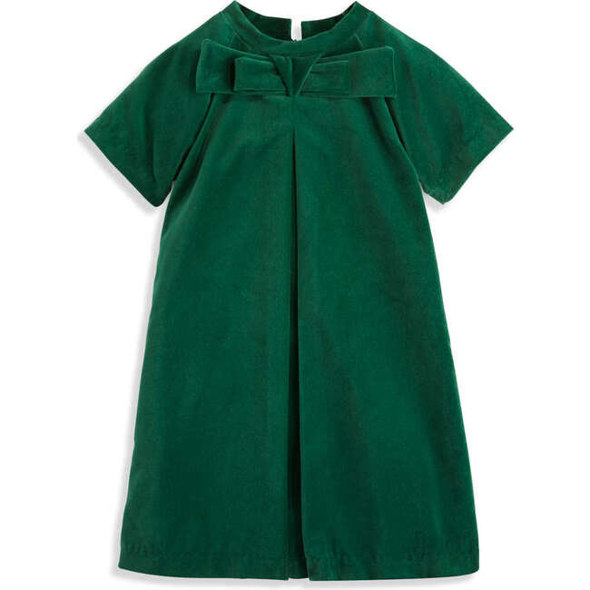 Velvet Holly Dress, Emerald Velvet