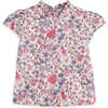 Printed Caroline Blouse, Lilac Fields - Blouses - 1 - thumbnail