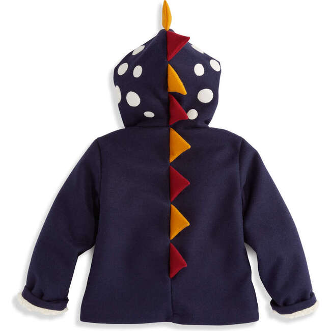 Dinosaur Coat, Navy - Coats - 2