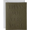 Thank You No. 10, Moss - Paper Goods - 1 - thumbnail
