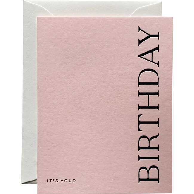 It's Your Birthday No. 17, Light Pink