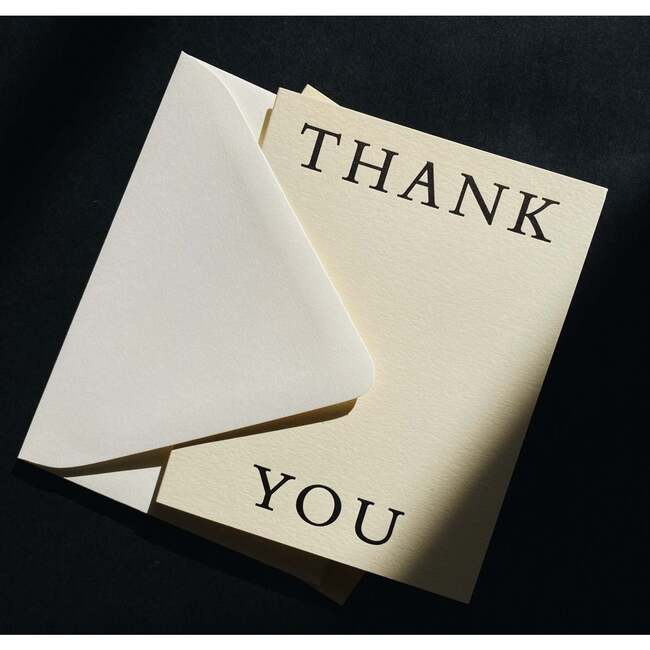 Thank You No. 09, Crème - Paper Goods - 2