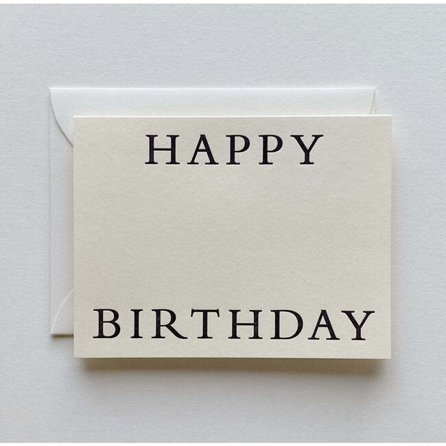Happy Birthday No. 09, Crème - Paper Goods - 3