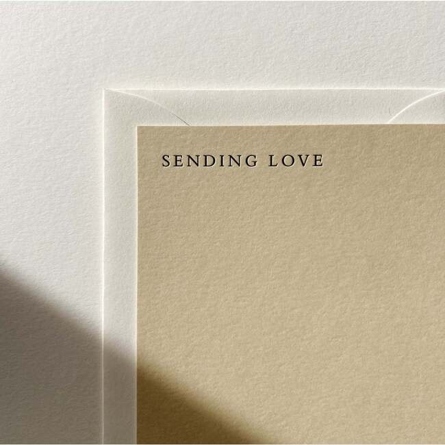 Sending Love Notecard No. 12 Boxed Set, Sand - Paper Goods - 3