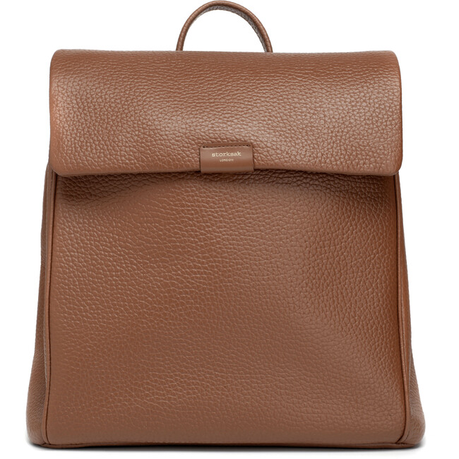 St James Leather Backpack, Tan