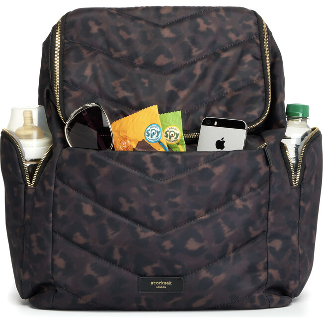 Alyssa Backpack, Leopard - Diaper Bags - 8