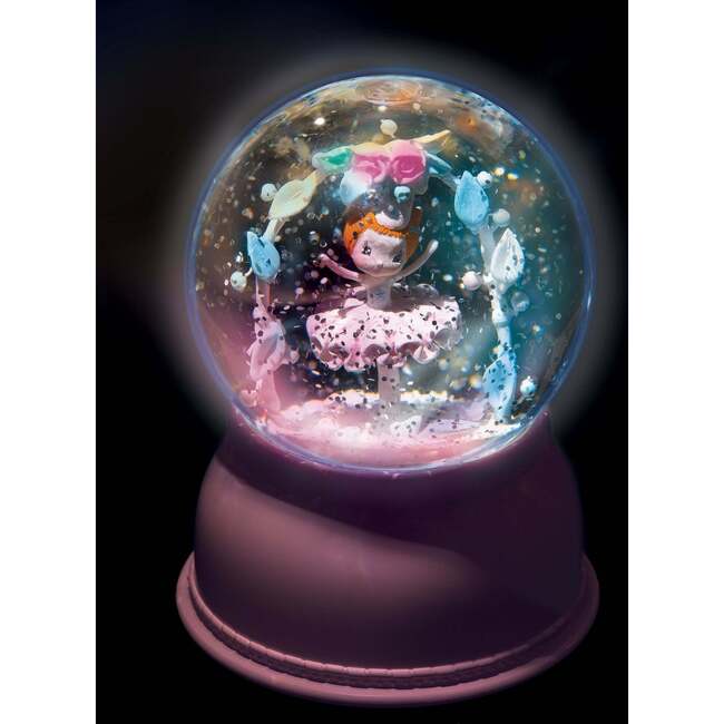 Snowglobe Nightlight Ballerina - Musical - 2