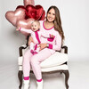 Dream in Pink Women's Two-Piece Bamboo Pajama Set - Pajamas - 2