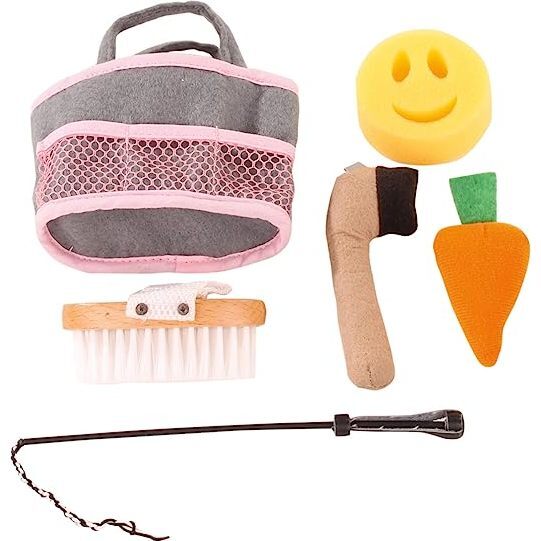 "Black Beauty" Care Set For Plush Horses Dolls and Play Horses Accessories - Doll Accessories - 1