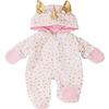 One Piece Unicorn Costume Pajama Sleeper for 12-13" Baby Dolls - Doll Accessories - 1 - thumbnail