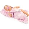 Sleepy Aquini Girl BliBlaBlume 13" All Vinyl Drink & Wet Bath Baby Doll with Bathtub and Accessories - Dolls - 2