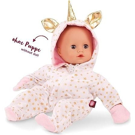 One Piece Unicorn Costume Pajama Sleeper for 12-13" Baby Dolls - Doll Accessories - 2