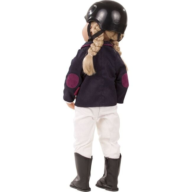 Happy Kidz Anna the Competition Rider Doll - 19" Multi-Jointed Standing Doll Playset - Dolls - 2