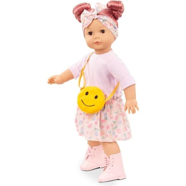 Precious Day Leni 18" Soft Body Standing Doll with Long Pink Hair to Wash & Style - Dolls - 3