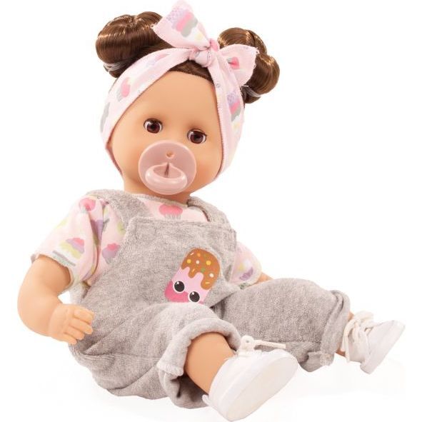 Muffin Popsicls 13" Soft Baby Doll with Brown Hair to Wash and Style