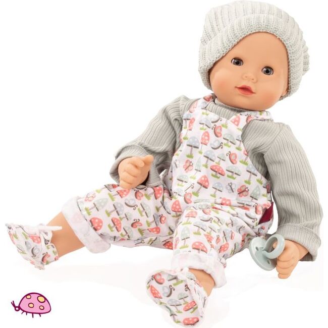 Maxy Muffin Lucky Mushroom - 16.5" Soft Bald Baby Doll - Dolls - 1