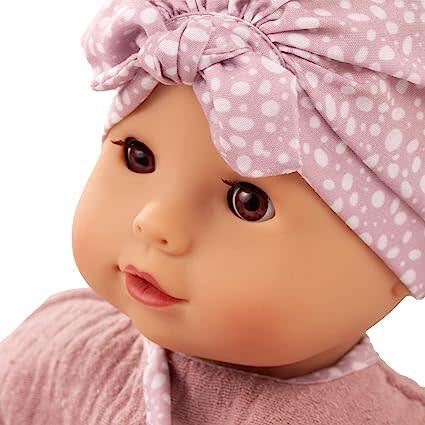 Maxy Muffin Soft Mood 16.5" Cuddly Baby Doll with Brown Sleeping Eyes - Dolls - 3