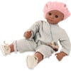 Maxy Muffin Avocado 16.5" Soft Baby Doll with Brown Skin and Brown Eyes - Dolls - 1 - thumbnail