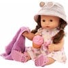 Maxy Aquini Popsicle - 16.5" All Vinyl Bath Baby Doll with Brown Hair to Wash and Style - Dolls - 2