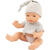 Maxi Aquini 16.5" All Vinyl Bath Baby Doll to Dress - Includes Cloth Diaper - Dolls - 1 - thumbnail