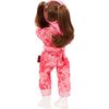 Little Kidz Grete - 14" Multi-Jointed Standing Doll with Long Brown Hair to Wash & Style - Dolls - 3