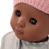 Maxy Muffin Avocado 16.5" Soft Baby Doll with Brown Skin and Brown Eyes - Dolls - 4