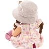 Maxy Aquini Popsicle - 16.5" All Vinyl Bath Baby Doll with Brown Hair to Wash and Style - Dolls - 3