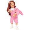 Laura Happy Kidz 19.5" Poseable Multi-Jointed Standing Doll with Long Brown Hair to Wash & Style - Dolls - 3
