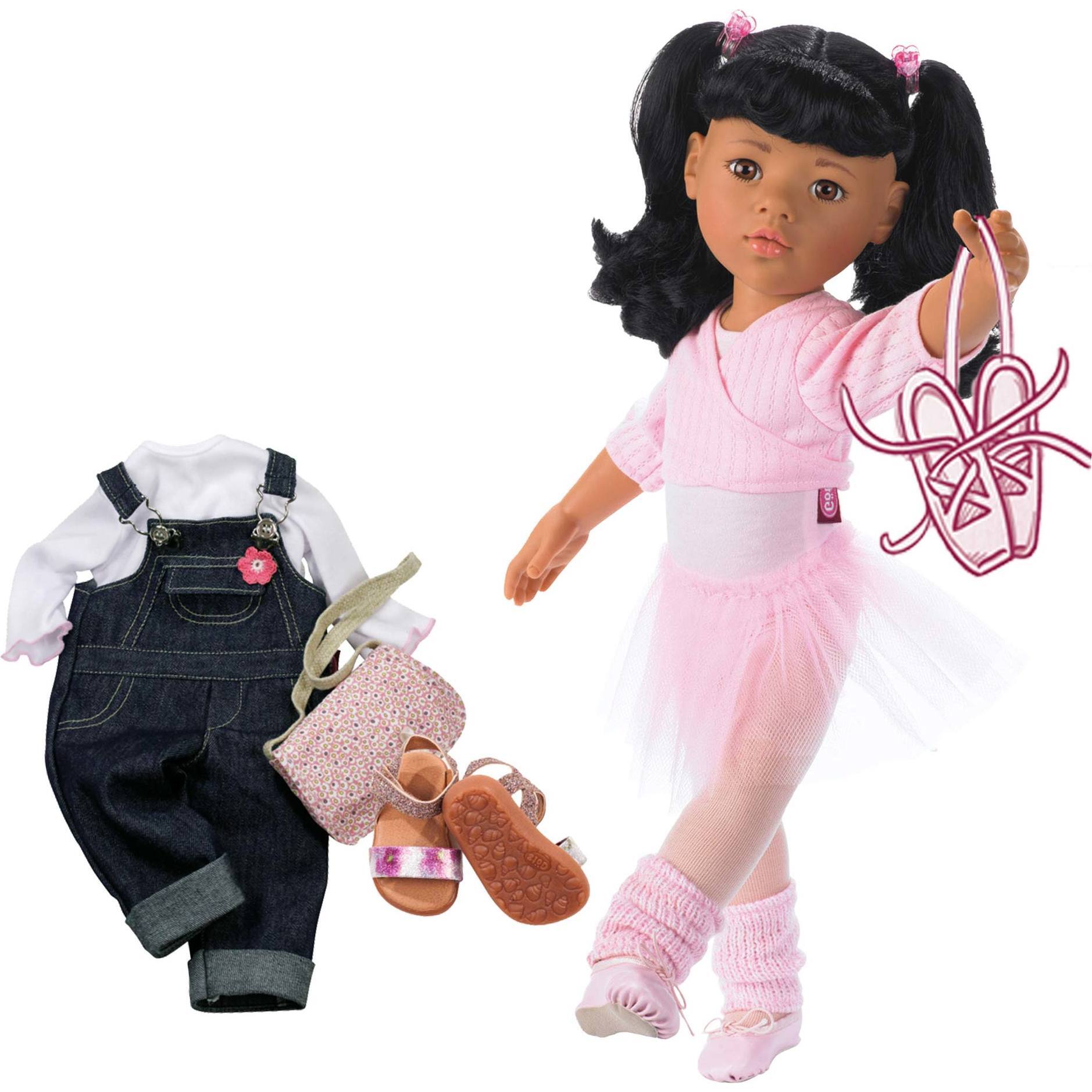 Hannah at The Ballet - 19.5" Asian Poseable Doll with Extra Outfit - Dolls - 1