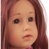 Laura Happy Kidz 19.5" Poseable Multi-Jointed Standing Doll with Long Brown Hair to Wash & Style - Dolls - 5