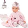 Cookie 19" Soft Baby Doll in Pink with Blue Sleeping Eyes and Accessories - Dolls - 1 - thumbnail