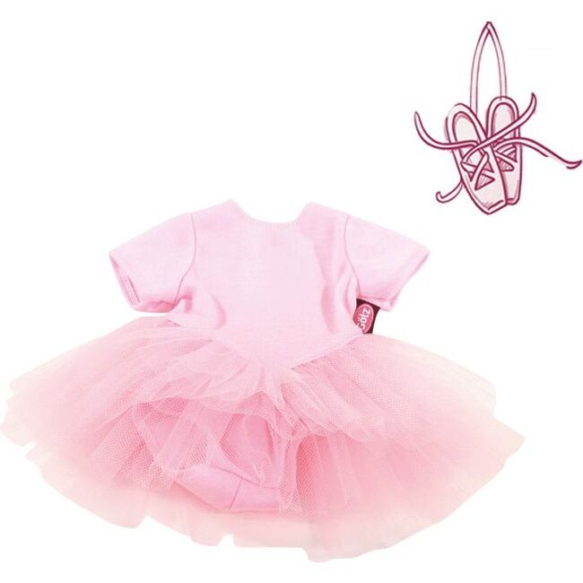 Ballet Outfit for 13" Baby Dolls - Simple Leotard with Built in Tutu