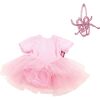 Ballet Outfit for 13" Baby Dolls - Simple Leotard with Built in Tutu - Doll Accessories - 1 - thumbnail