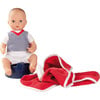 Aquini 13" Drink & Wet Anatomically Correct Boy Bath Baby Doll - 6 Piece Set - Dolls - 1 - thumbnail