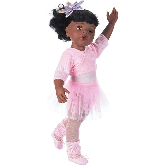 Hannah at The Ballet - 19.5" African American Poseable Doll with Extra Outfit - Dolls - 6