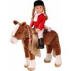 Big Plush Combing Horse with Saddle and Bridle Plus Mane and Tail to Brush and Style for 18" and 19.5" Dolls - Doll Accessories - 6