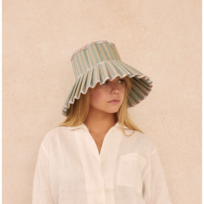 Women's Garden Capri Maxi Hat, Meadow - Hats - 2