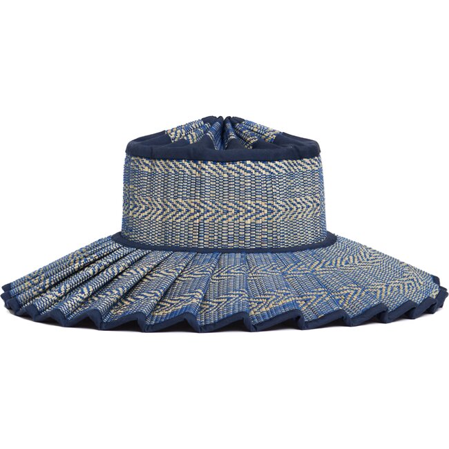 Women's Capri Maxi Hat, Aegean Sea - Hats - 1