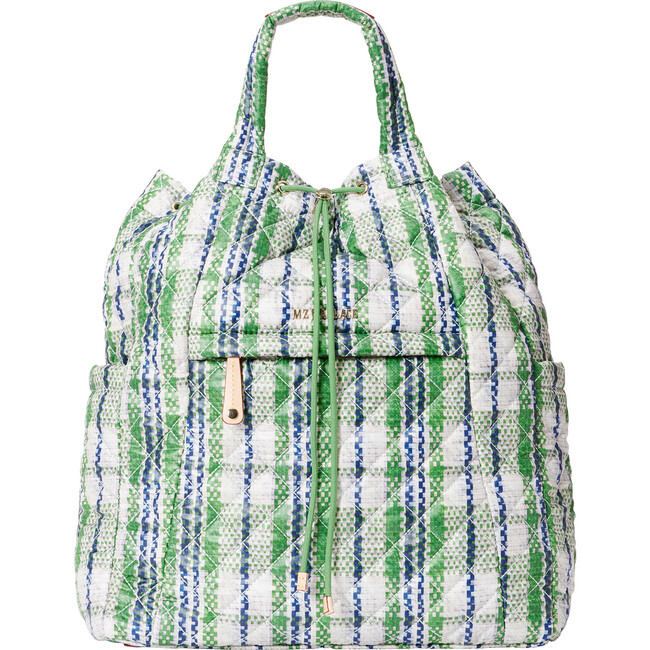 Women's Metro Convertible Backpack, Spring Plaid